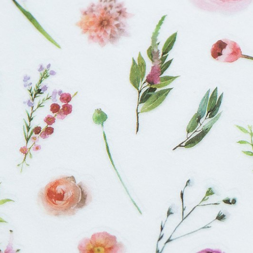 MU Lifestyle Print-On Stickers - 193 Sweet Garden