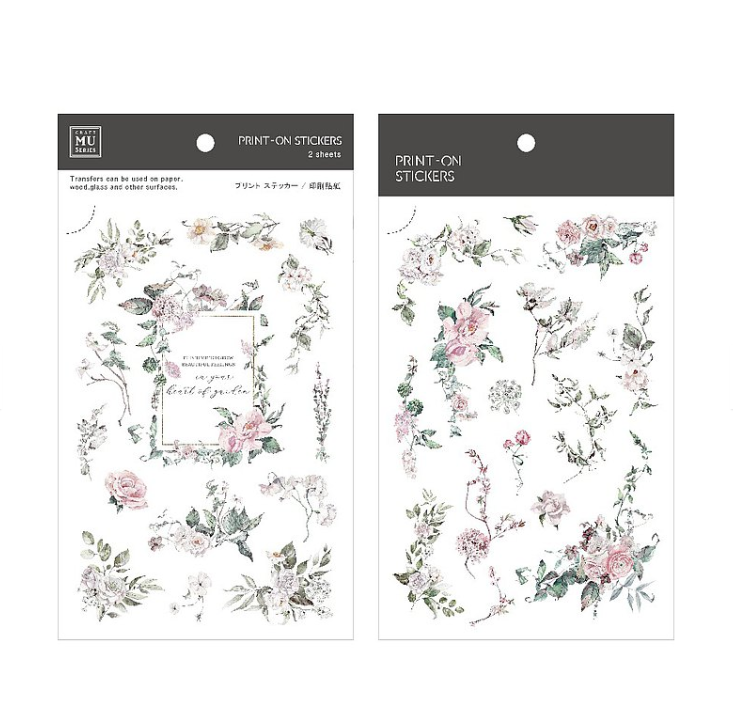 MU Lifestyle Print-On Stickers - 204 Versailles Love