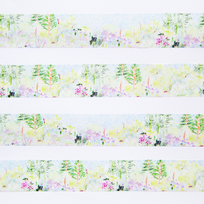 Paper Message Washi Tape 15mm - Oasis