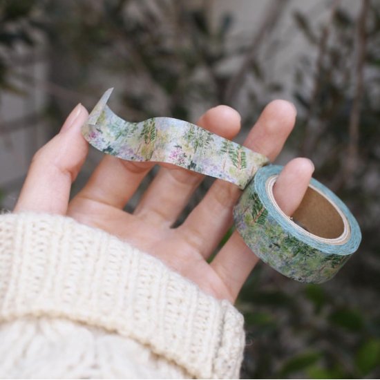 Paper Message Washi Tape 15mm - Oasis