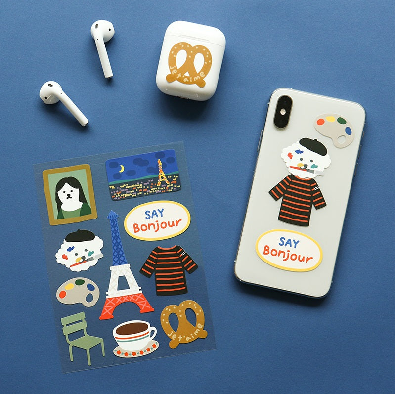 Dailylike Remover Sticker - 14 Paris Bichon