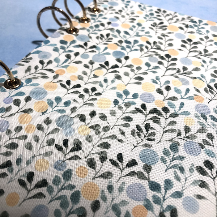 Miyu Handmade Washable A5 Planner Cover - Plants