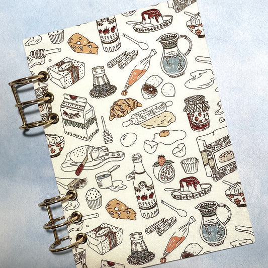 Miyu Handmade Washable A5 Planner Cover - My Groceries