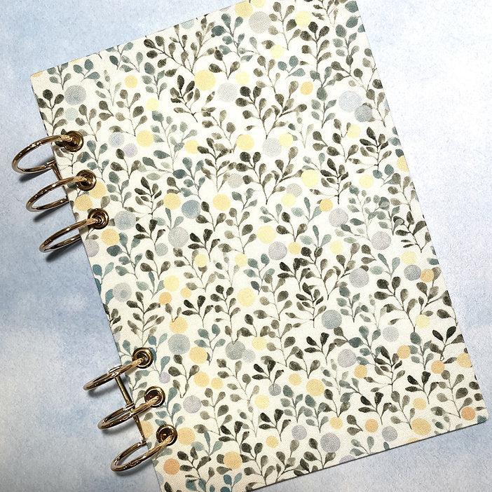 Miyu Handmade Washable A5 Planner Cover - Plants