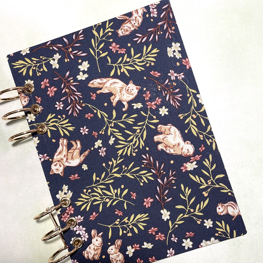 Miyu Handmade Washable A5 Planner Cover - Squirrel