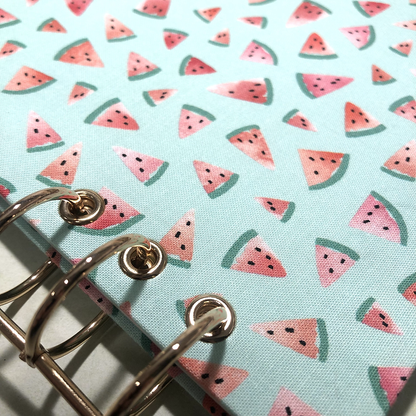 Miyu Handmade Washable A5 Planner Cover - Watermelon