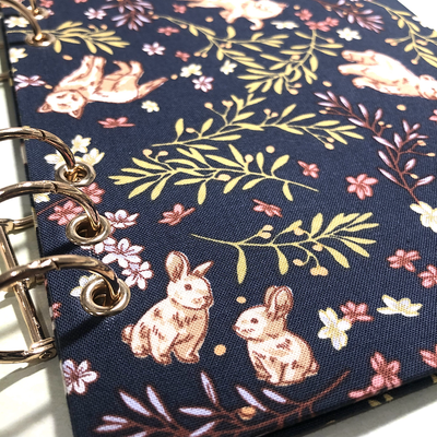 Miyu Handmade Washable A5 Planner Cover - Squirrel