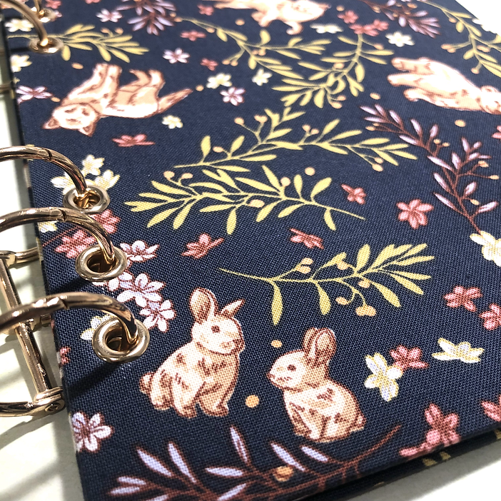 Miyu Handmade Washable A5 Planner Cover - Squirrel