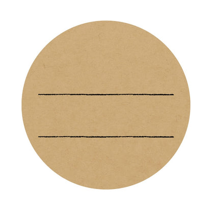 Sasagawa Handwriting POP Cards - Round
