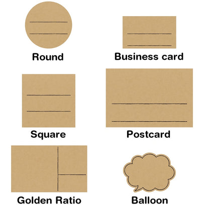 Sasagawa Handwriting POP Cards - Balloon