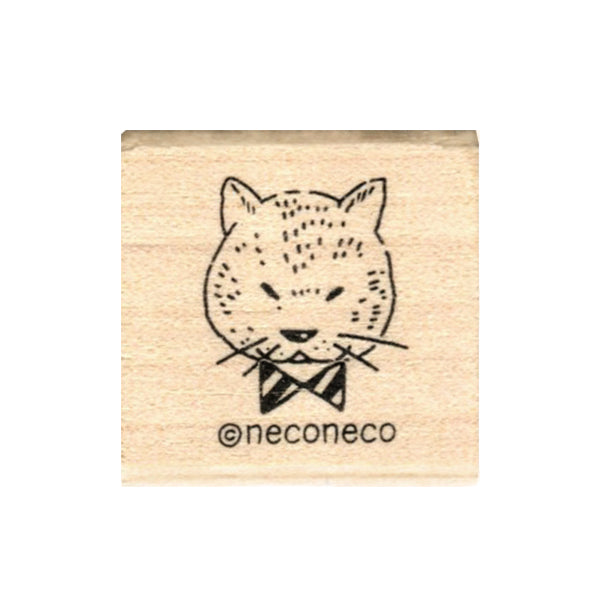 Kodomo No Kao x Neconeco Rubber Stamp - Cat