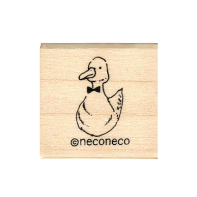 Kodomo No Kao x Neconeco Rubber Stamp - Duck