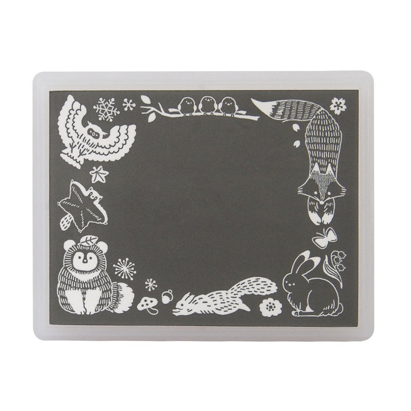 Kodomo No Kao Konoiro Stamp - Forest Animals