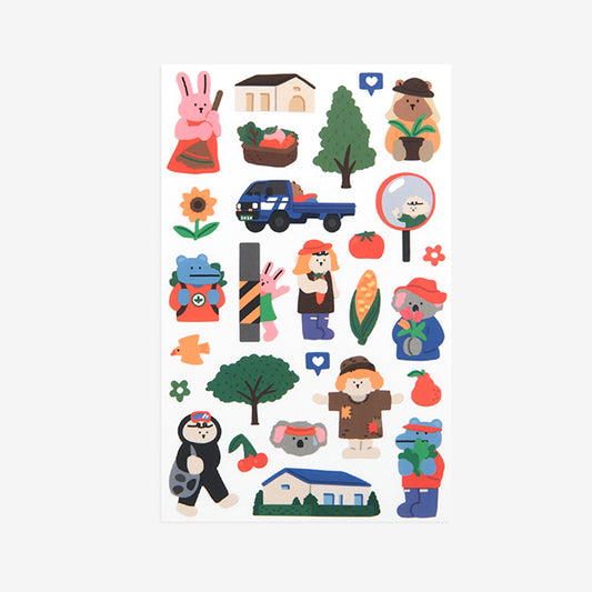 Dailylike My Buddy Sticker - 18 Country