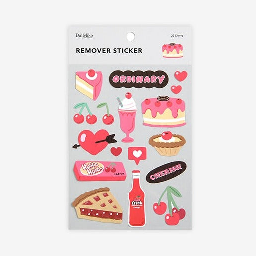 Dailylike Remover Sticker - 22 Cherry