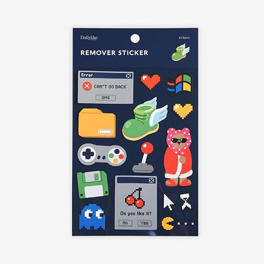 Dailylike Remover Sticker - 23 Retro