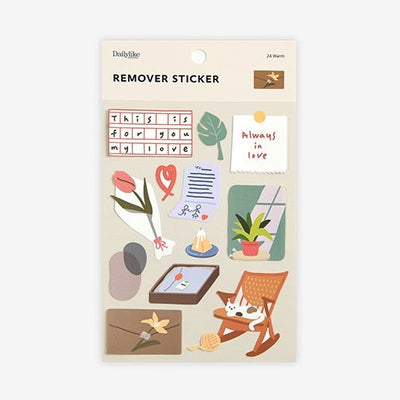Dailylike Remover Sticker - 24 Warm