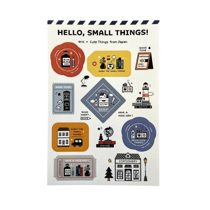 Eric Hello Small Things x Cute Things From Japan Sticker - Hello Small Things