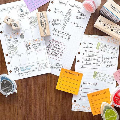 Kodomo No Kao Bullet Journal Stamp - Mini List