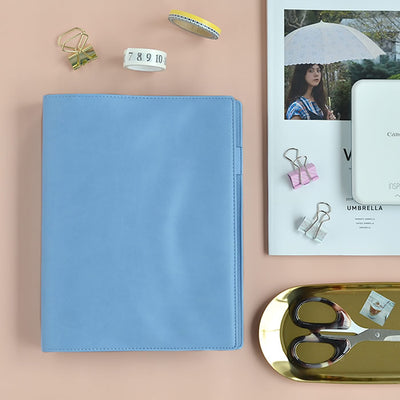 Mark's A5 System Planner Cover - Blue (with Trail Refills)