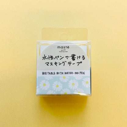 Mark's Masté Writable Masking Tape - Blue Flowers