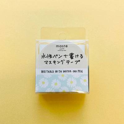 Mark's Masté Writable Masking Tape - Blue Flowers