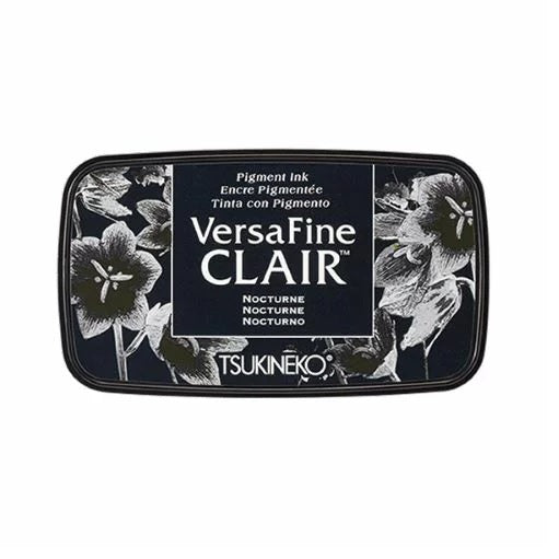 Tsukineko VersaFine Clair Ink Pad - Black & Grey Series