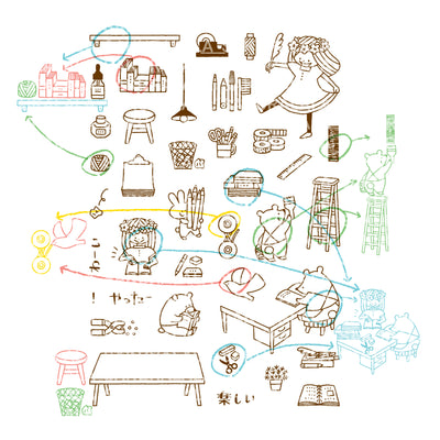 Sakuralala x Igloo*Dining* 365™ Clear Stamps - Craft Shop