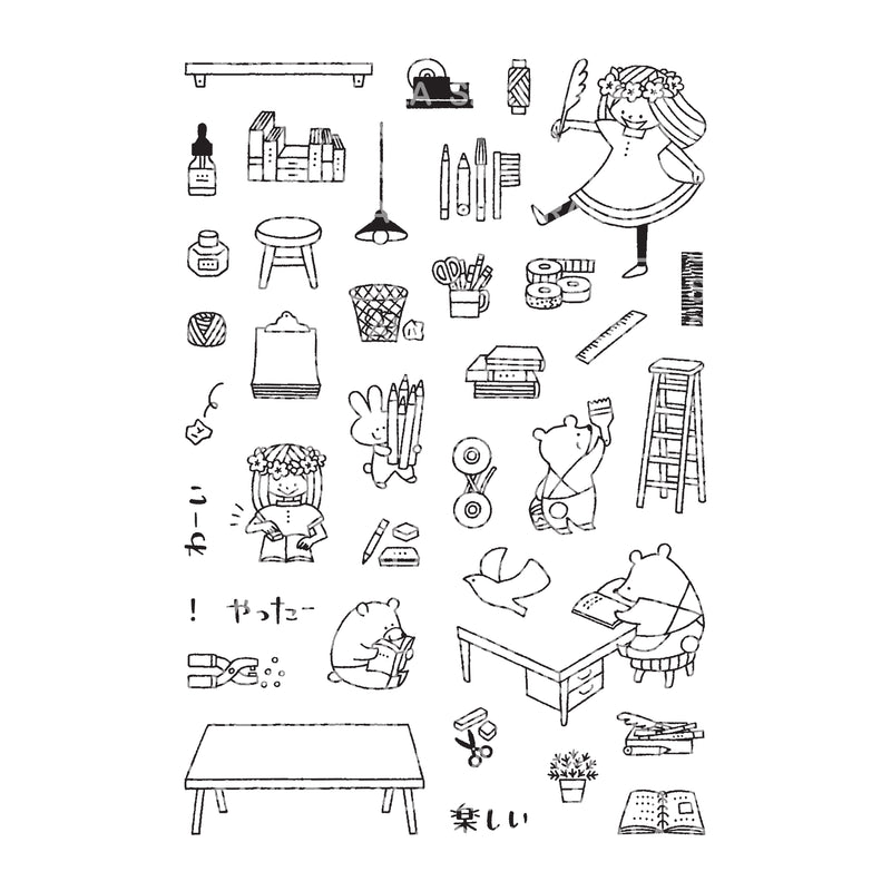 Sakuralala x Igloo*Dining* 365™ Clear Stamps - Craft Shop