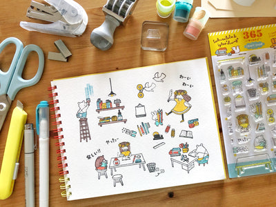Sakuralala x Igloo*Dining* 365™ Clear Stamps - Craft Shop