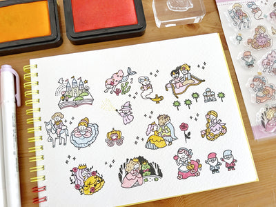 Sakuralala x Igloo*Dining* 365™ Clear Stamps - Happily Ever After