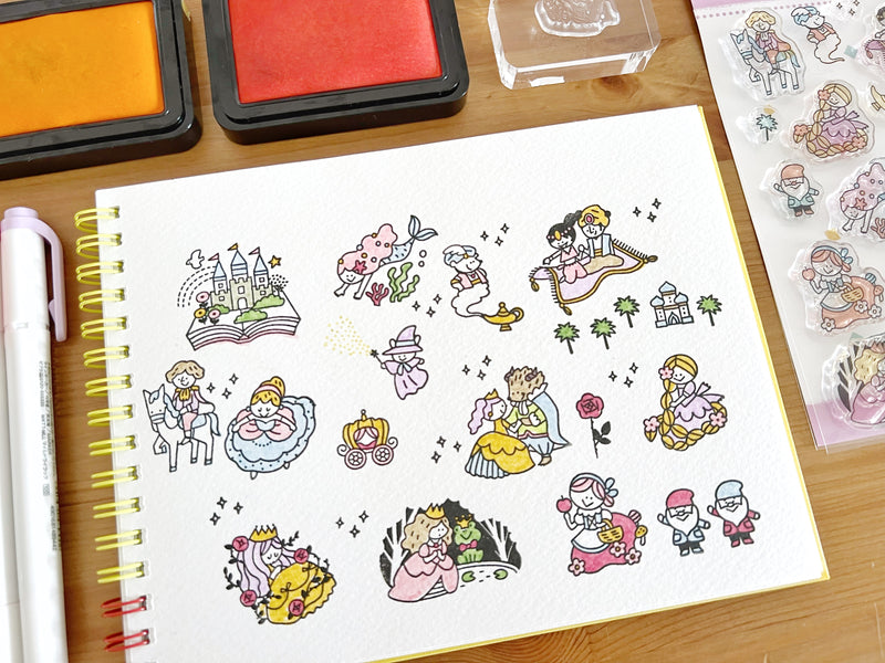 Sakuralala x Igloo*Dining* 365™ Clear Stamps - Happily Ever After