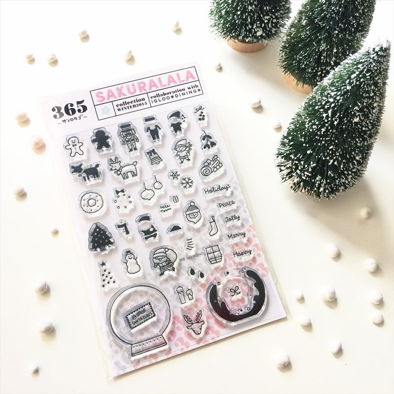 Sakuralala x Igloo*Dining* 365™ Clear Stamps - Ho Ho Ho