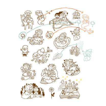 Sakuralala x Igloo*Dining* 365™ Clear Stamps - Happily Ever After