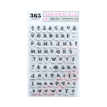 Sakuralala x Igloo*Dining* 365™ Clear Stamps - Kira Kira