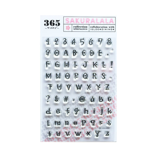 Sakuralala x Igloo*Dining* 365™ Clear Stamps - Kira Kira