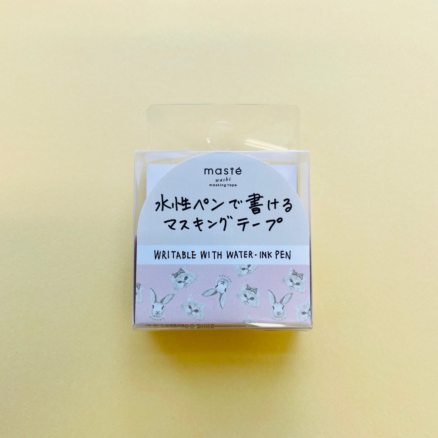Mark's Masté Writable Masking Tape - Rabbit and Cat