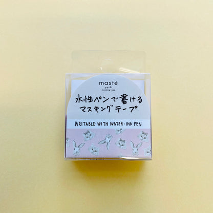 Mark's Masté Writable Masking Tape - Rabbit and Cat