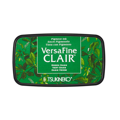 Tsukineko VersaFine Clair Ink Pad - Green Series