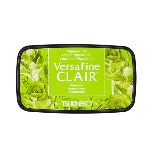 Tsukineko VersaFine Clair Ink Pad - Green Series