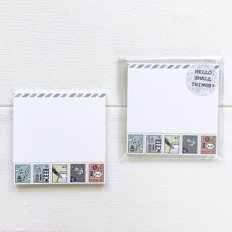 Papier Platz x Eric Hello Small Things! Sticky Note - Stamps