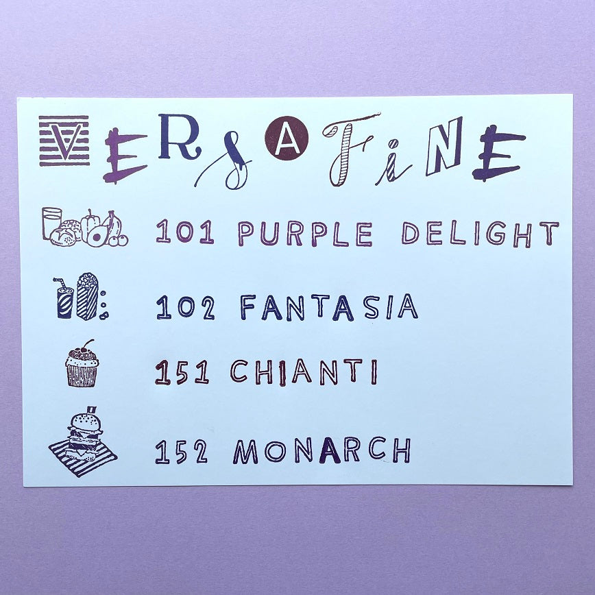 Tsukineko VersaFine Clair Ink Pad - Purple Series