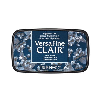 Tsukineko VersaFine Clair Ink Pad - Blue Series