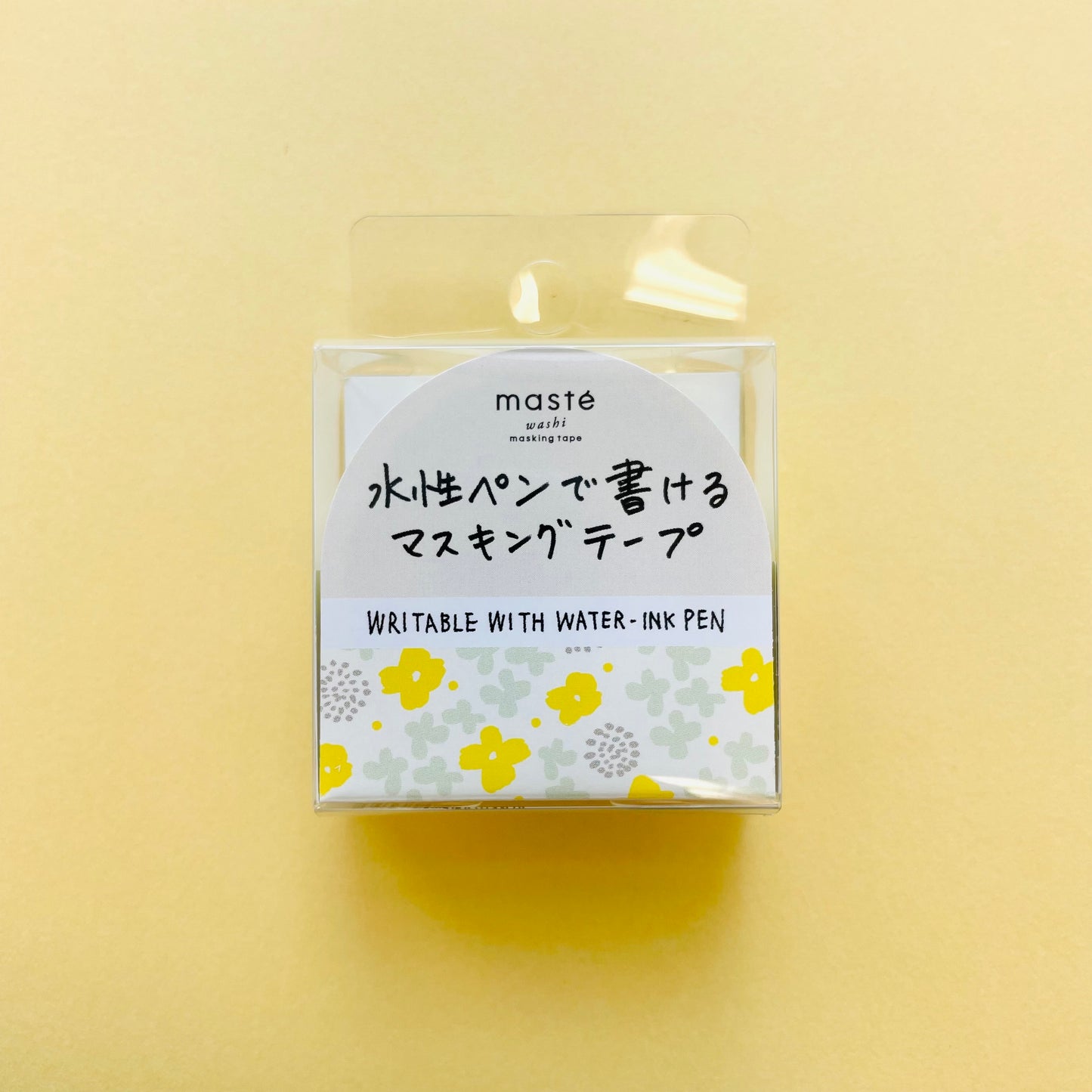 Mark's Masté Writable Masking Tape - Yellow Flower