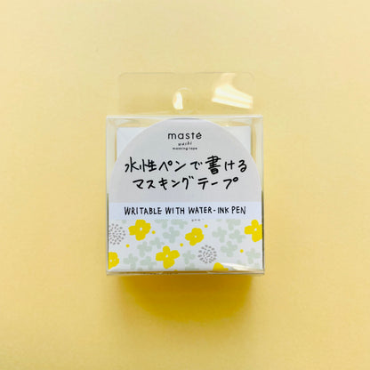 Mark's Masté Writable Masking Tape - Yellow Flower