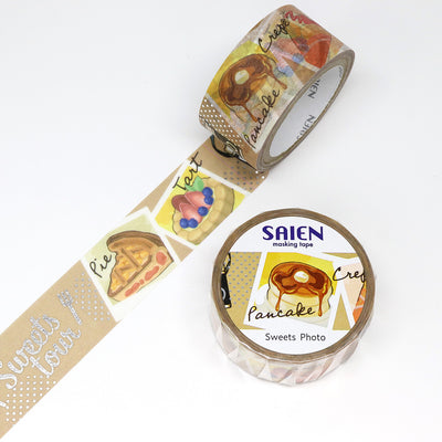 Kamiiso Sansyo Saien Masking Tape - Sweets Photo