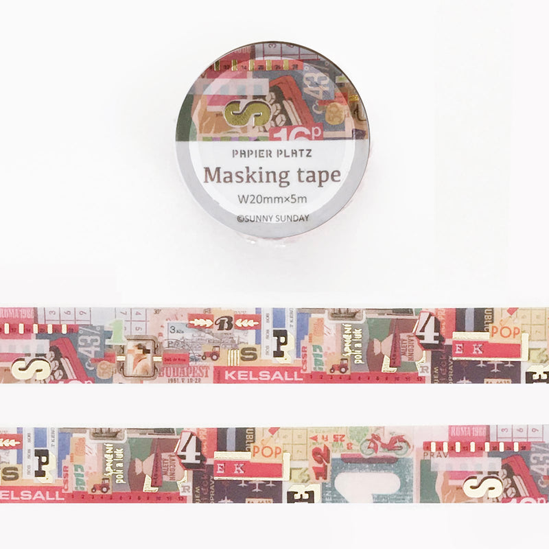 Papier Platz x Sunny Sunday Masking Tape - Party Time