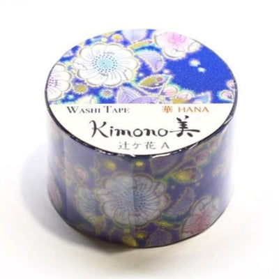 Kamiiso Sansyo Kimono Hana Masking Tape - Tsujikehana