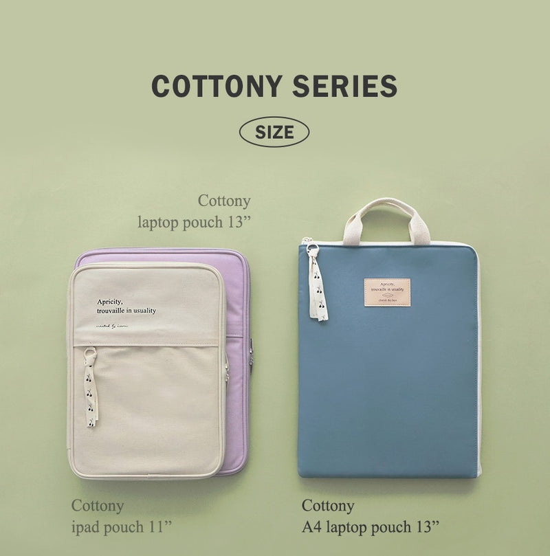 Iconic Cottony 13 Inch A4 Laptop Case