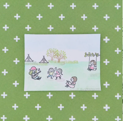 Sakuralala x Igloo*Dining* 365™ Clear Stamps - Activity
